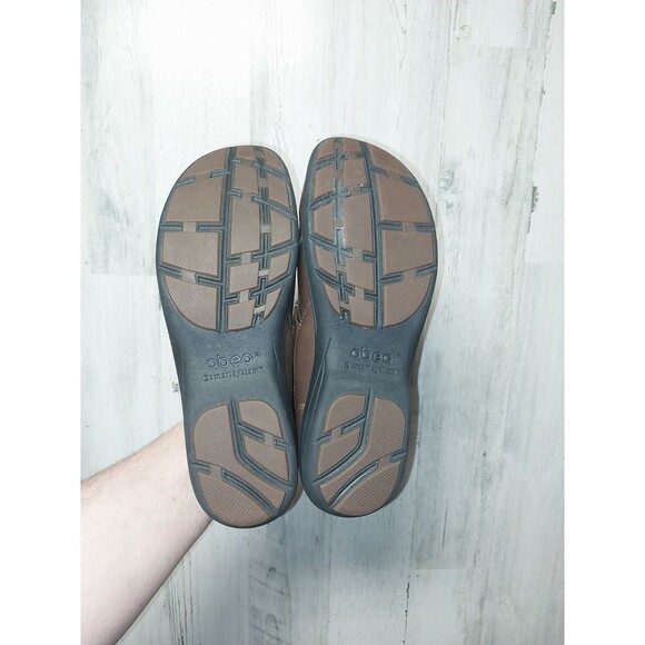 Abeo Slip On Loafer Brown Leather Smart System Comfort 3540 Size 8.5 - Picture 8 of 10